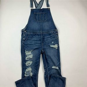 American Eagle Tomgirl overalls